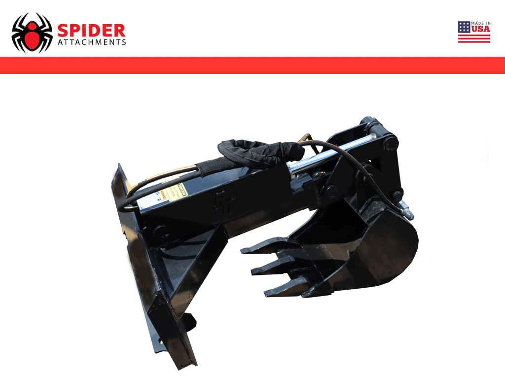 SPIDER backhoe for mini loader