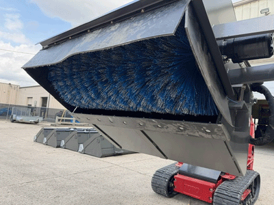 SPIDER pick up broom for mini loader