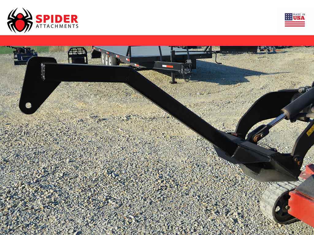 BOOM / JIB (tree boom) for mini loader - Spider Attachments