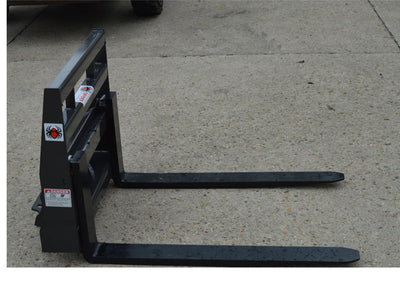 SPIDER Rail type pallet forks for mini loader