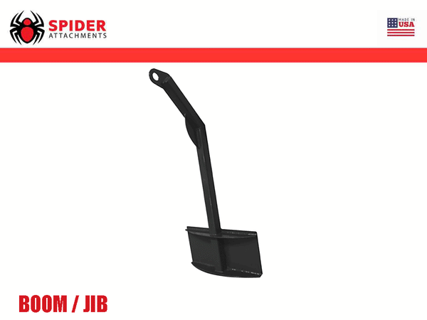 SPIDER TREE BOOM / JIB for mini loader - Spider Attachments