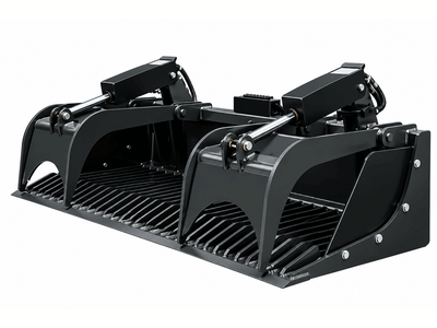 SPIDER Heavy-Duty Skid Steer Rock Grapple Attachment | 50–75 HP Loaders