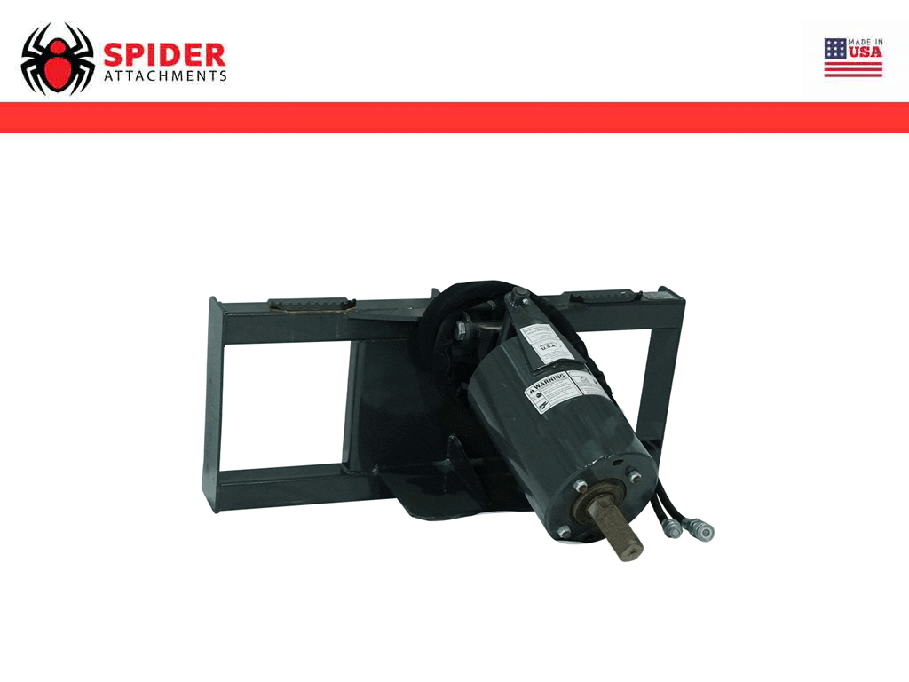 SPIDER extreme duty auger drive for skid steer