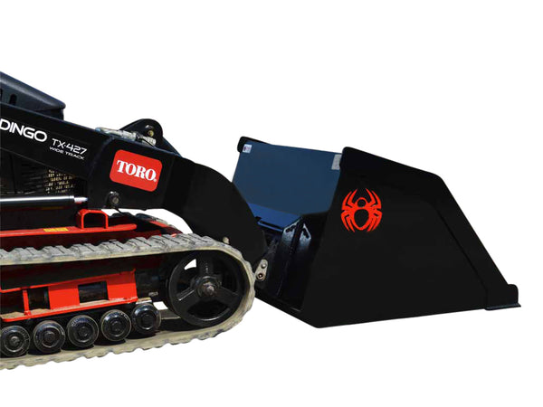 SPIDER high capacity bucket for mini loader (OLD STYLE) - Spider ...